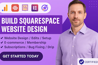 build squarespace website design squarespace website redesign squarespace SEO