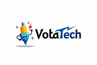 design electric company logo with unlimited revisions