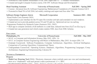 a professional tech resume and cover letter for developers and engineers