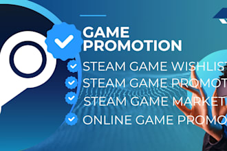 steam game promotion, steam game marketing steam game wishlist online game promo