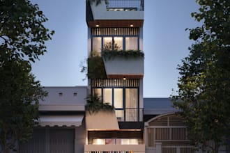 3d rendering and design for house exteriors and commercial buildings