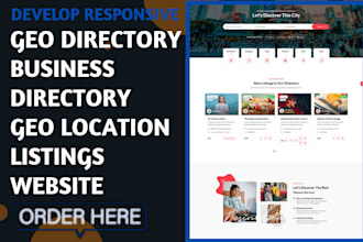 build business directory website geolocation using geodirectory wordpress