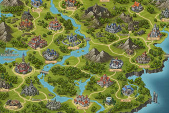 draw maps for your fantasy game, book and projects