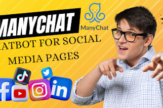 build landbot  manychat tidio  chatfuel chatter bot  manychat expert chatbot