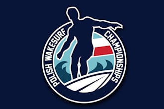 design magnificent surf championships logo
