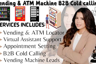 vending machine b2b cold calling vending locator atm machine vending website