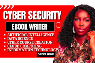 write cybersecurity ebook, cloud computing, ebook writer, tecnical ebook writer