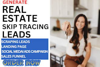 generate motivated real estate leads with bulk skip tracing and cold calling