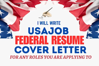 provide a federal resume and usajobs,ukjob and resume