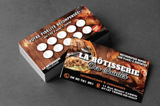 je vais concevoir une carte de visite professionnelle