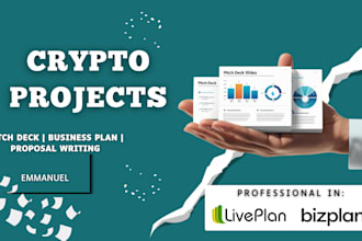 design crypto whitepaper, pitch deck, plan for token launch success