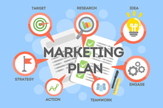 do business strategic marketing plan management for project task report
