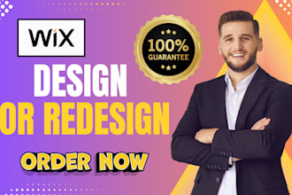 redesign wix website design wix online store pet website professional site