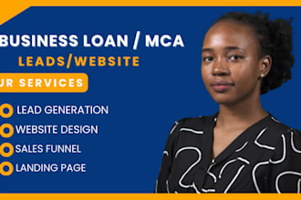 business loan leads mca leads business loan website mca sba loan mortgage leads