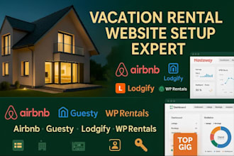 list setup vacation rentals website with hostaway lodgify airbnb guesty ownerrez