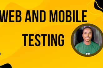 user testing review website or mobile app testing performance ux, usability