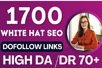 manually create 500 powerful safe seo pr9,edu high quality backlinks for ranking