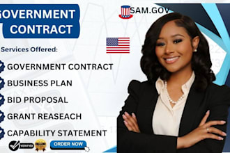 write government contract bid proposal rfq rfp rfi, grant proposal