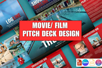 design film pitch deck TV web series movie pitch deck film presentation TV shows
