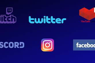 promote twitch live stream, youtube live and twitch viewers for channel growth
