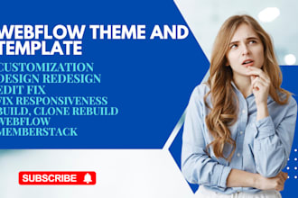 edit customize webflow template figma to webflow fix webflow website webflow dev