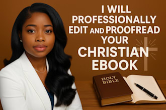 professionally edit and proofread your christian ebook