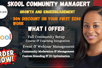 setup mighty networks, skool online community management circle so online course