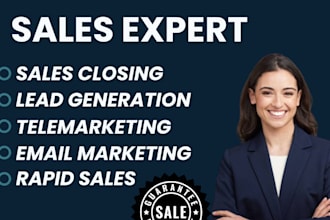 be sales closer sales representative b2b leads generation appointment setting