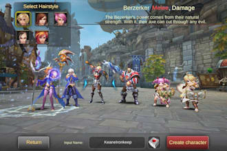 build offline 2d multiplayer arcade style, mmorpg 2d video game for IOS
