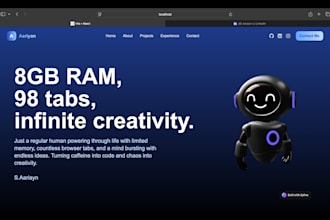 develop full stack website