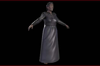 enhance 3d character model, retexture, vrm, creature, skin rig, uv map, ue5,gmod