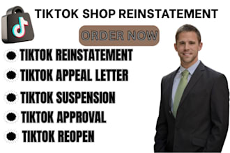 do tiktok shop reinstatement for tiktok shop appeal letter, tiktok suspension
