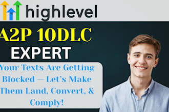 do gohighlevel a2p 10dlc brand registration automation twilio text sms marketing