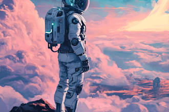 do sci fi illustration and sci fi art
