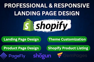 clone landing page for shopify store in replo, pagefly, shogun, gempage, instant