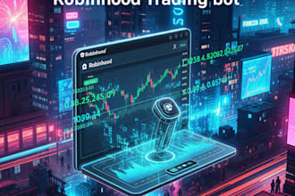 develop robinhood trading bot, 3commas bot, etoro bot, stock trading bot,hft bot
