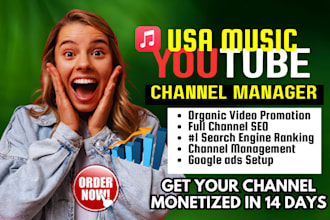organic USA youtube music promotion, USA gospel music SEO to boost video views