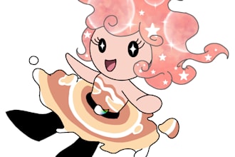 te dibujare en mi estilo chibi