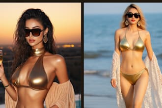 hyper realistic ai influencer models instagram fanvue branding female manga art