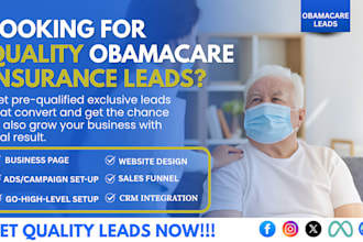 obamacare leads generation ace leads obamacare landing page obamacare leads