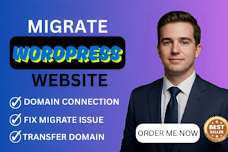 migrate move transfer website to wordpress, shopify, wix and squarespace