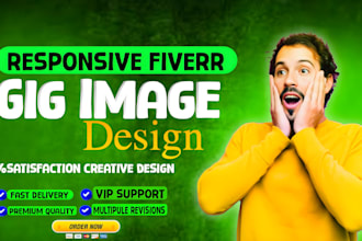 eye catching fiverr gig image that attracts more clicks