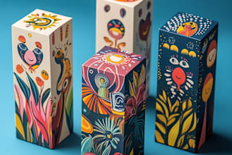 create pouch, bag, and food packaging label design