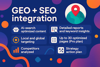 generative engine optimization GEO and SEO for ai search engines