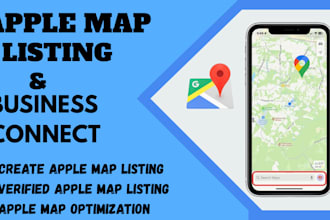 verified apple business connect with company name,create brand, location