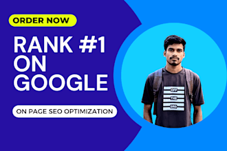 do on page SEO for your business for wordpress shopify and wix