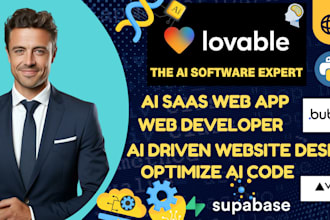 build lovable ai bubble io supabase saas mvp web app with n8n automation