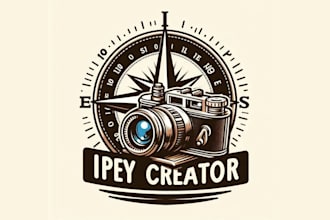 design high quality film production mascot logo with creative concepts