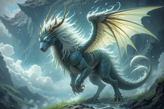 design a mystical creature or legendary character