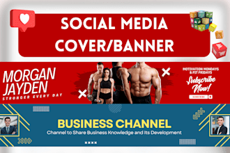 youtube banner, linkedin banner, twitter banner, social media banner, etsy shop